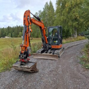 Hitachi ZX55U-5A + 3 GODETS