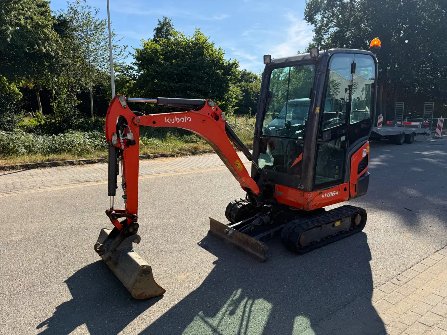 Kubota KX016-4 + 3 GODETS