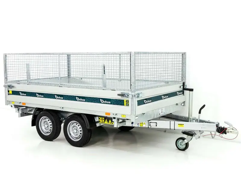 Benne basculante tridirectionnelle Debon 180×306 2,6 t | Pompe électrique | Grid-New – Image 5