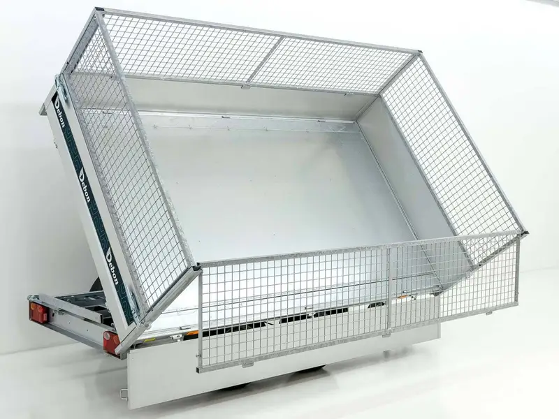 Benne basculante tridirectionnelle Debon 180×306 2,6 t | Pompe électrique | Grid-New – Image 6