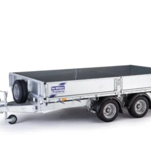 Remorque Plateau Ifor Williams – LM125- 362X168 Cm – Ptac : 2700 Kg