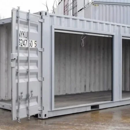 Conteneur DE Stockage 20 Pieds avec Portes Roulantes – Image 2