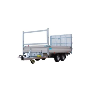 Twintrailer 3500 Kg – 352 X 192 Cm – Double Fonction Benne
