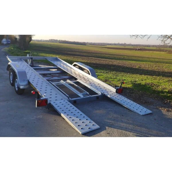 Remorque Porte-véhicule Pv 200 – 400 X 190 Cm – Ptac 2700 Kg