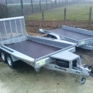 Porte Engin 3,5t Brenderup Mt 3651 – 2 Essieux – Image 2