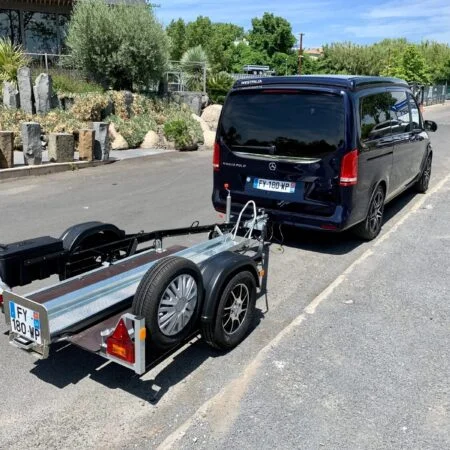 Remorque Moto DE 2,50 M / 600 Kg Type-top – Image 2