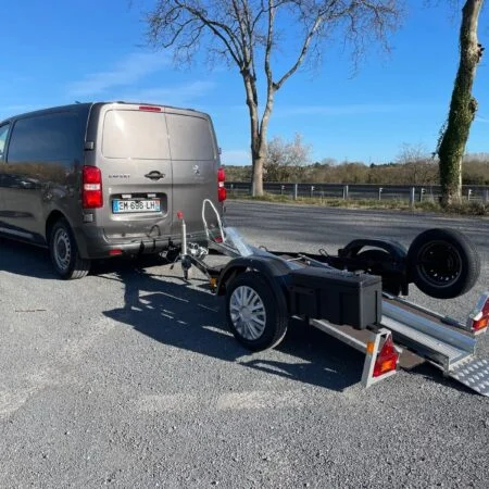 Remorque Moto DE 2,50 M / 600 Kg Type-top – Image 5