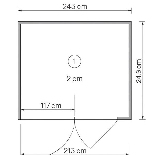 Container DE Stockage Neuf 8 Pieds – Image 7